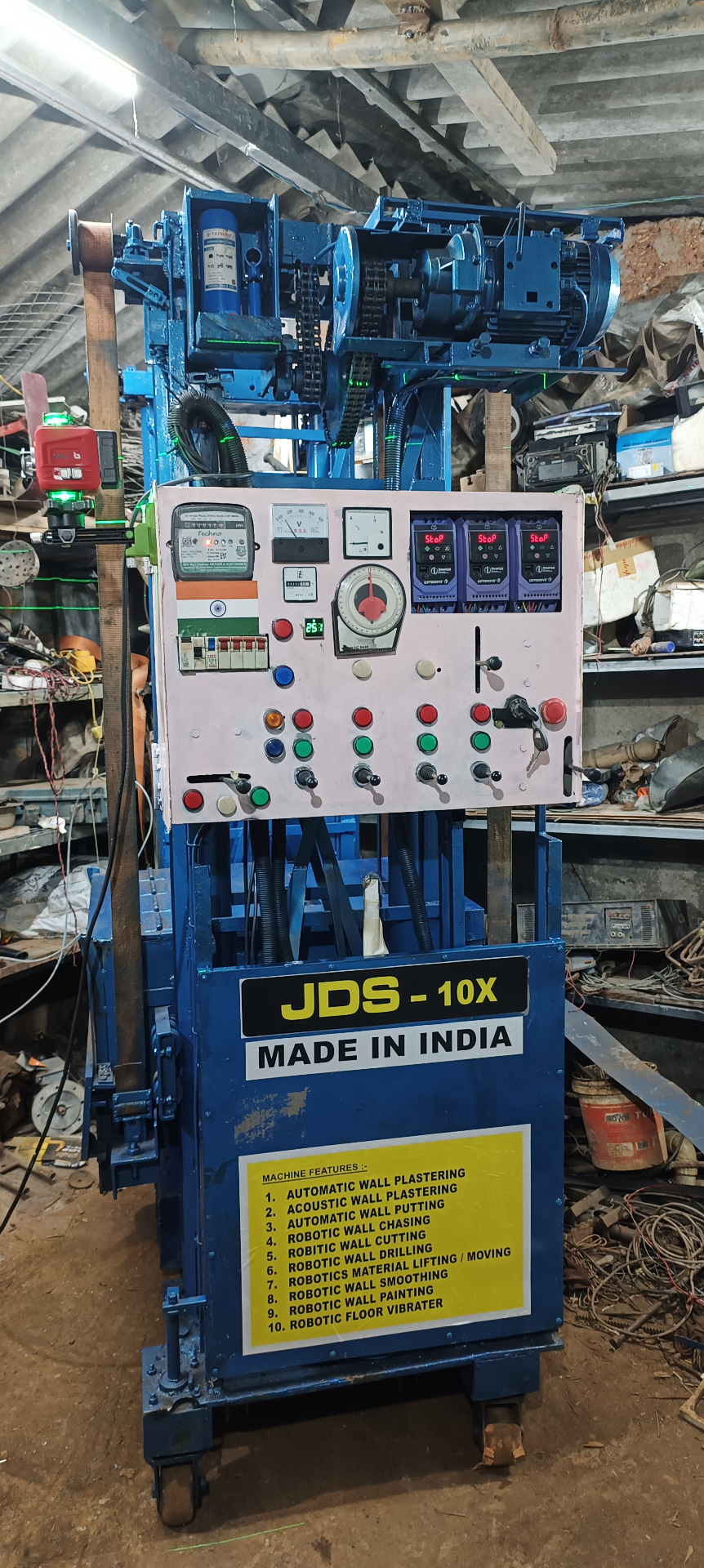 JDS-10X full machine view